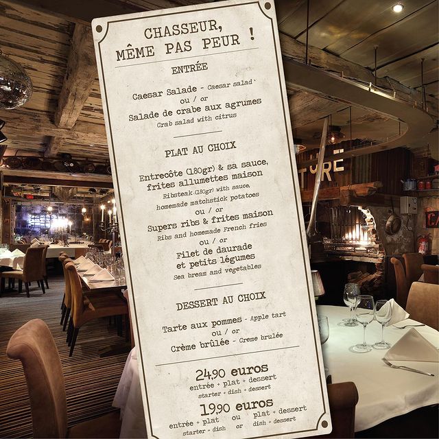 🍴 Tous les jours à midi 🍴 🥗🥘🍰 Formule a 24,90 euros 🥗🥘 ou 🥘🍰 Formule a 19,90 euros ☎️ +33 4 79 08 35 21 📧 aventure@maisontournier.com
#aventurecourchevel #courchevel #formuledujour #touslesjours #touslesmidis #restaurant #terrasse #mountainview #theplacetobe #lovethisplace #goodfood #goodwine #lunch #lunchtime #thisiscourchevel