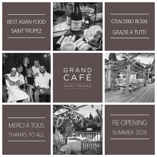 THANKS / MERCI
Toute l'équipe du Grand Café Saint Tropez vous remercie pour cette saison extraordinaire en votre compagnie. Nous vous donnons rendez-vous l'été prochain pour un nouveau Summer of Love.
Team Grand Café Saint Tropez would like to thank you for this extraordinary season with our customers. See you next season for a new Summer of Love.
#grandcafesainttropez #sainttropez #asianfood #restaurantsainttropez #sushisainttropez #restaurantriviera #bestasian #instafood #eatinsainttropez #nightoutsainttropez #restaurantasiatiquesainttropez #maisontournier #sainttropez2019 #summeroflove